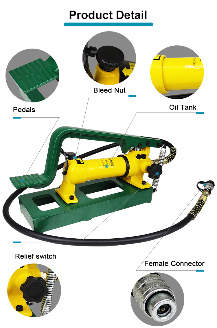 cfrp 800 hydraulics pumps high pressure foot pump-2