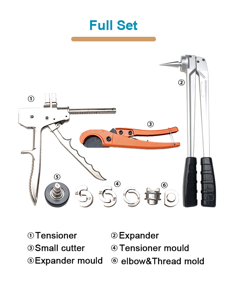 ld 1225 mechanical pipe pressing tool hand pipeline tool copper aluminum tube hydraulictube pex tool-2