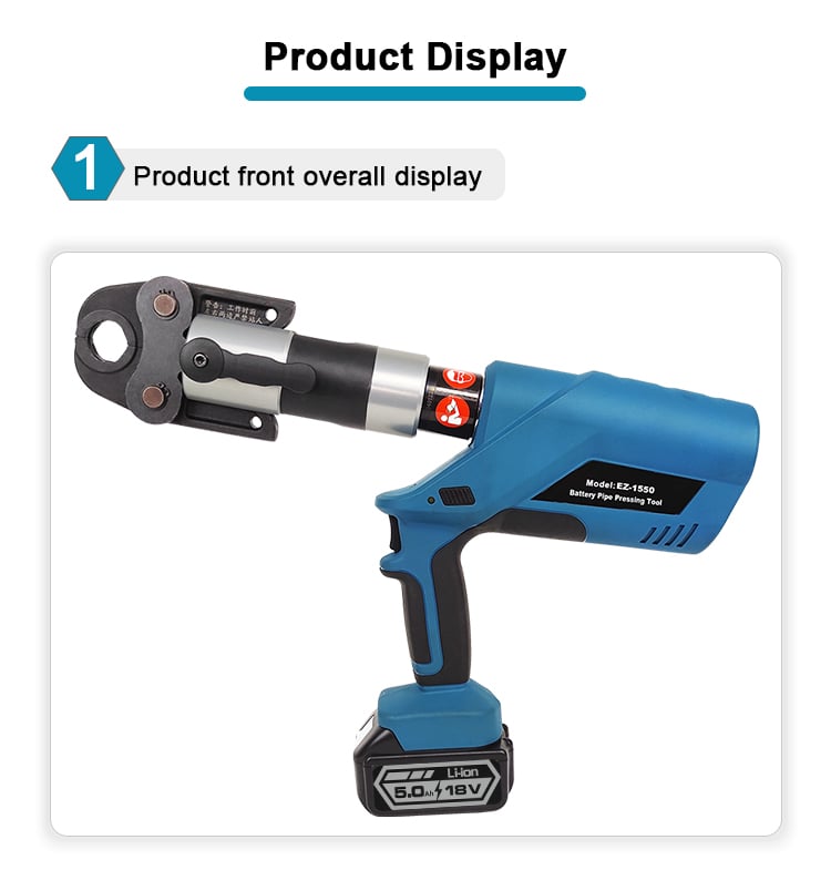 ez 1550 battery powered pipe crimping tool pipe tool price-5