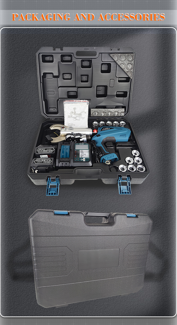 65c cutting crimping 2 in 1 battery electric powered hydraulic tool 65mm cable cutter911-11