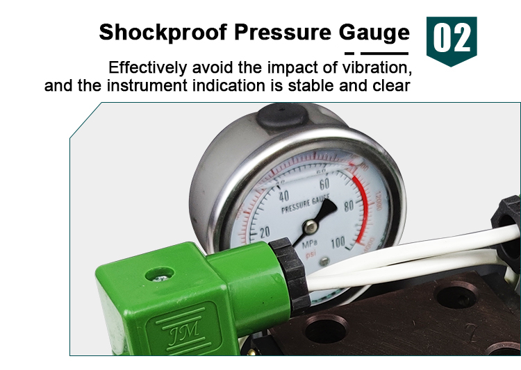 gyb 63d portable electric power pack double acting with 700 bar high pressure for industrial applications-5