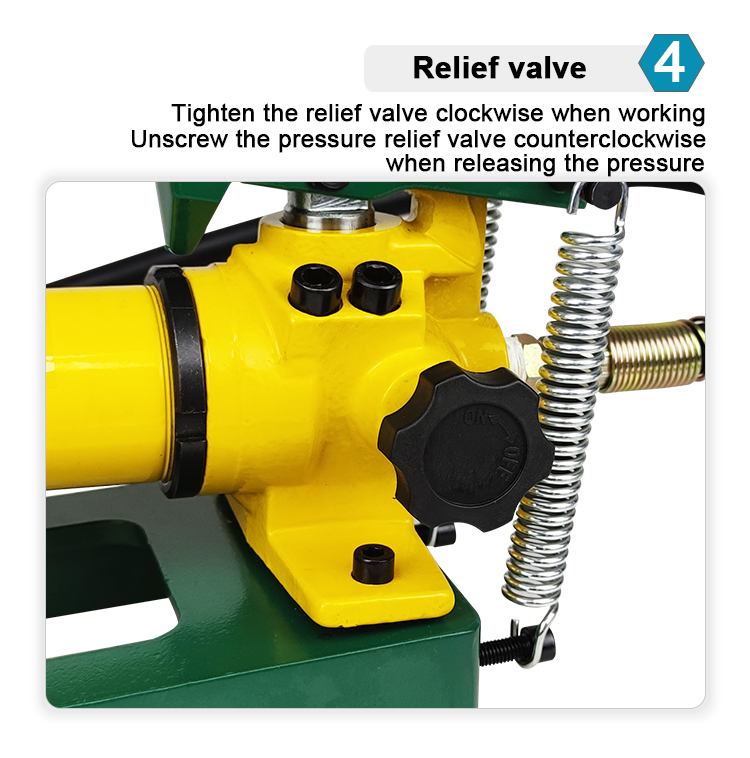 cfrp 800 hydraulics pumps high pressure foot pump-10