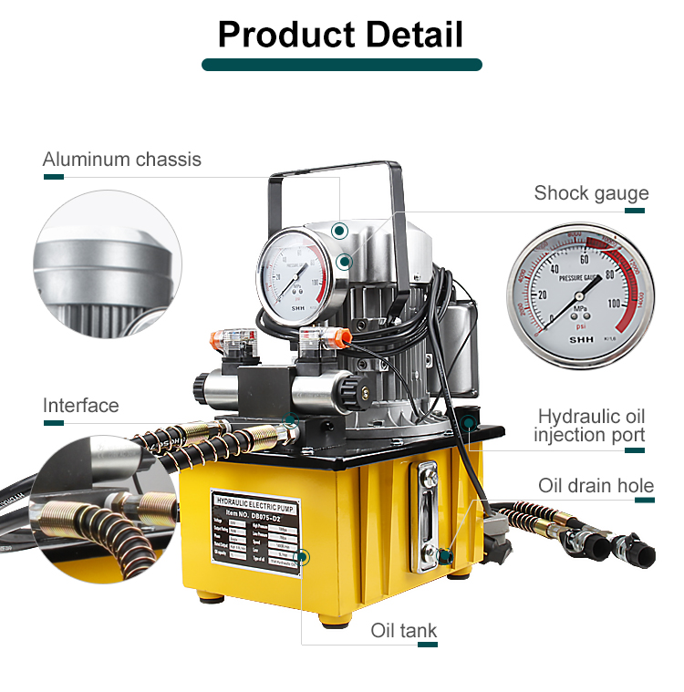  380v 700 bar electric hydraulic oil pump-3