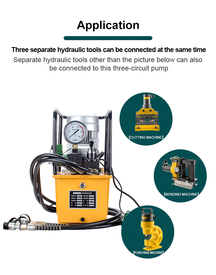 db150 d3 high pressure 700 bar three way power pack electric pumps price-2