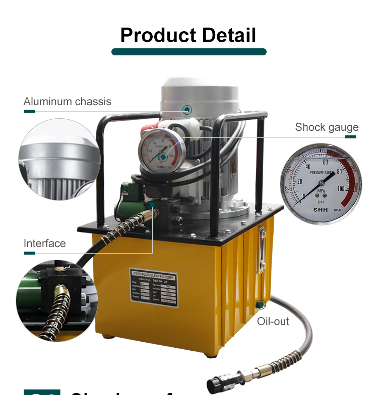 db300 d1 electric hydraulic pump 30l 30kw auto single acting power pack 700bar pump station price-3