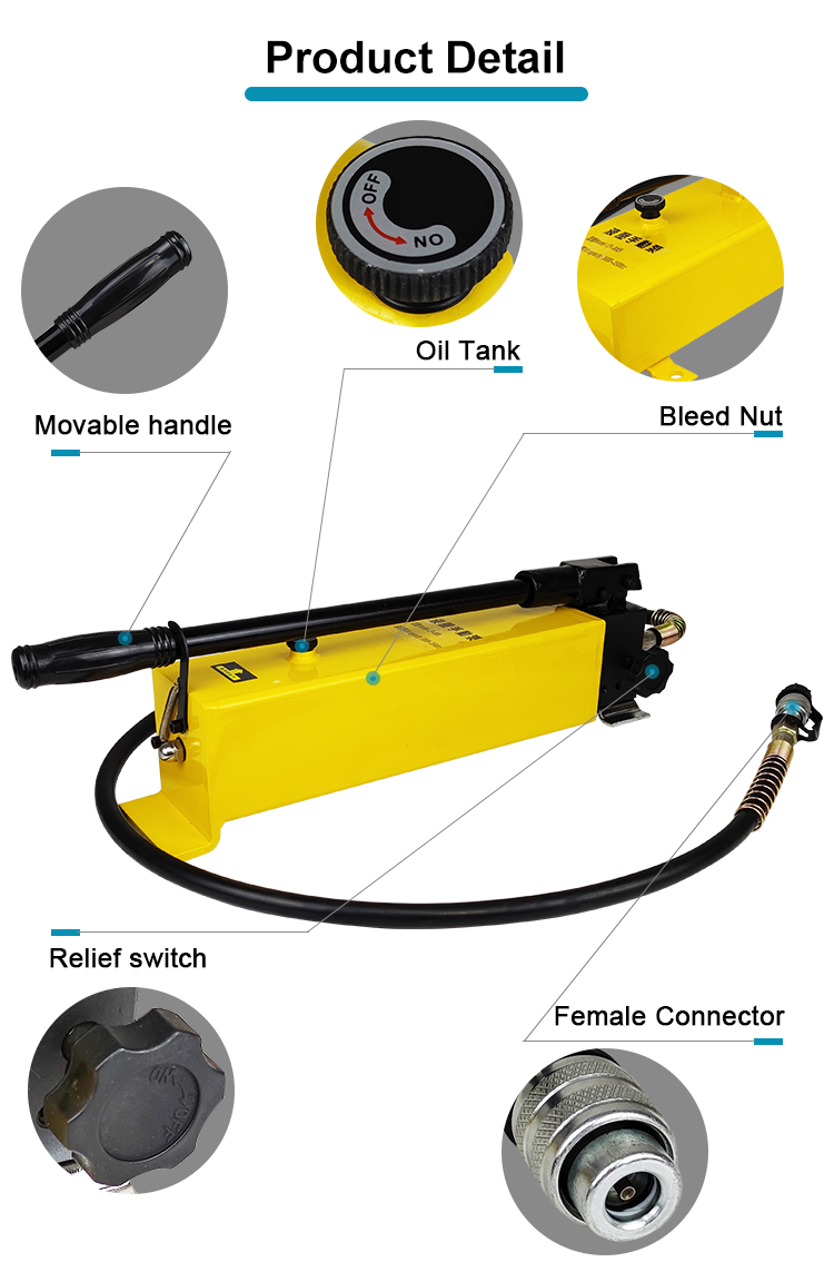best selling cp 800 hydraulic hand pump and motor competitive price-2