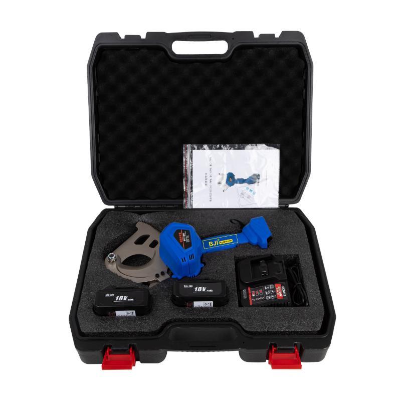 EC-75M Battery Powered Electric Ratchet Cable Cutter 75MM for Copper Aluminium Cable
