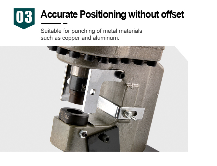 mhp 20 u channel portable electric hydraulic punching tool angle steel hole punching machine-8