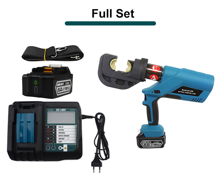ez 400 battery powered hydraulic cable crimping tools-3