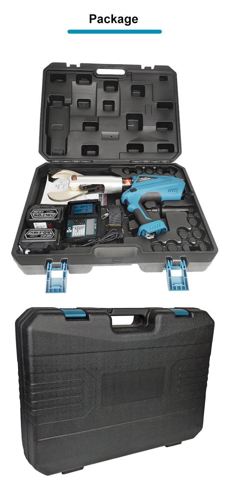  ez 65c cordless battery powered hydraulic cable cutter for dia 105mm armoured cable-13