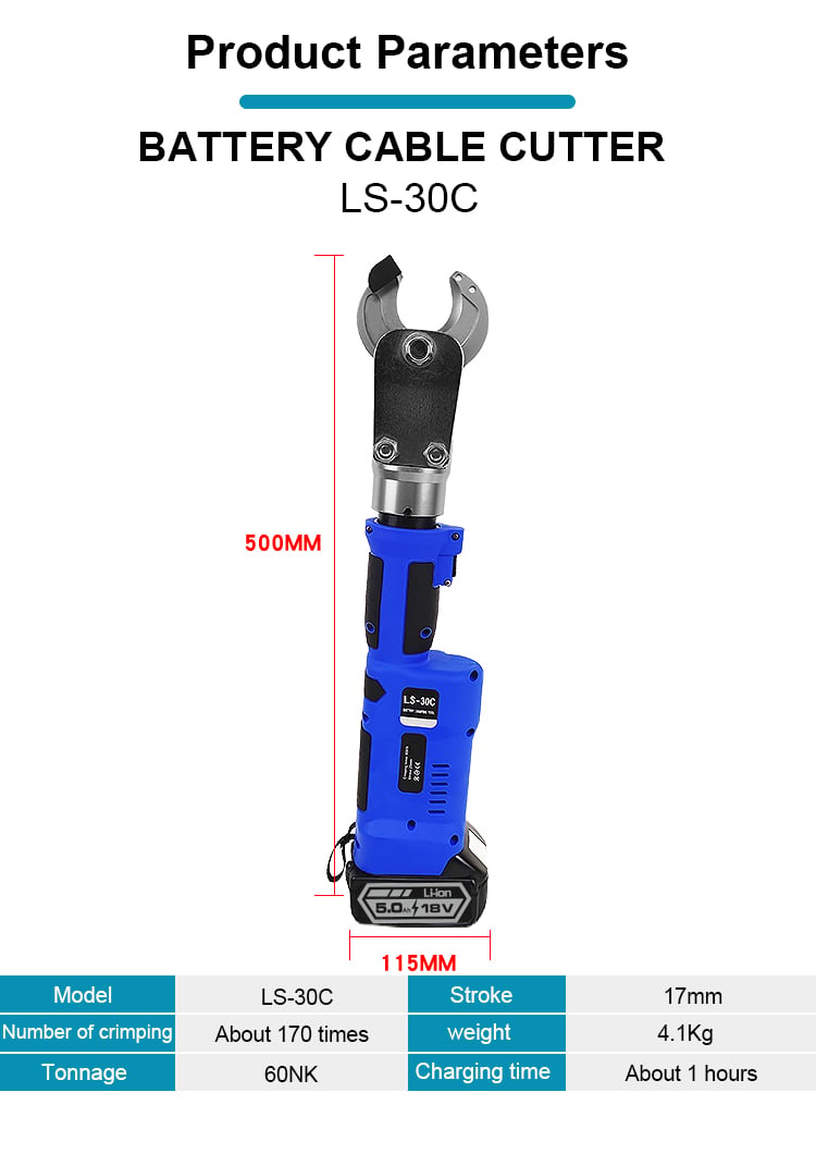ls 30c mini battery powered cutting tool387-1
