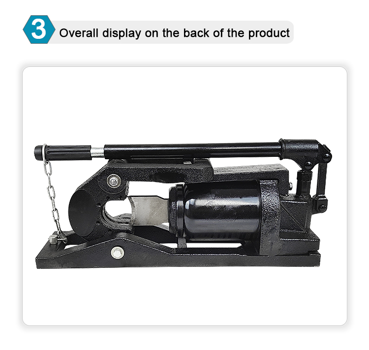 qy 48 hydraulic steel wire rope cutter up to 48mm-6