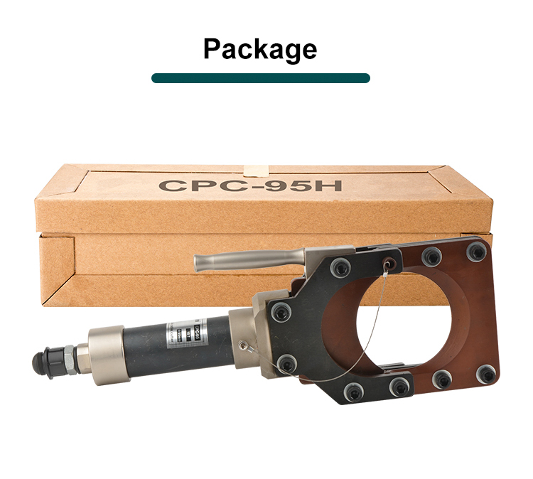 cpc 95h 10 ton armoured cable cutter 95mm-10