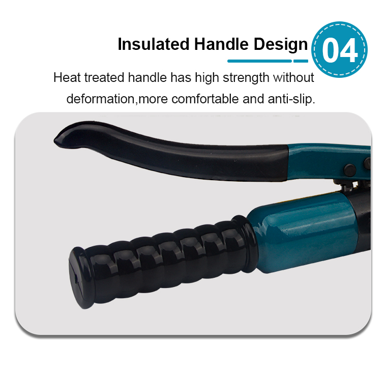 yqk 70 10 tons hydraulic wire battery cable lug terminal crimper-9