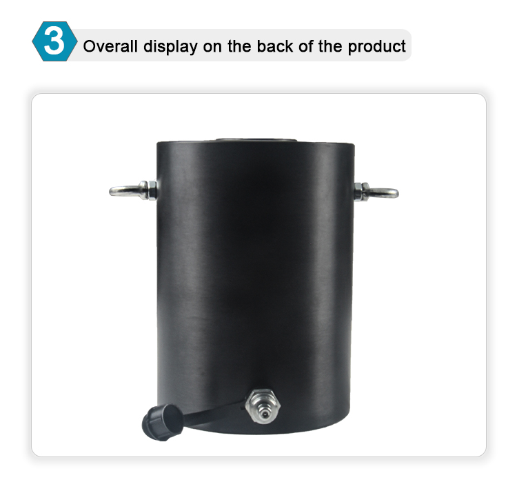 ras 100100 100t single action aluminum hydraulic cylinder-7