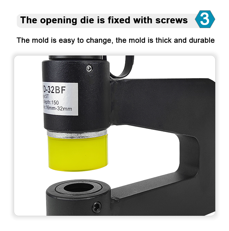 syd 32bf portable hydraulic punch tool hole digger-10