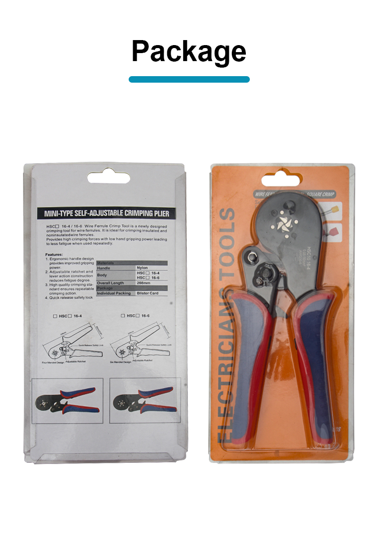 hsc10 16 4a 008 16mm2 26 5awg hand crimping pliers crimper tool end sleeve connectors precision electrical clamps-12