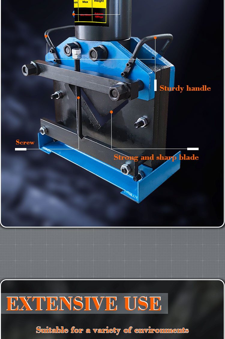 cac 160 hydraulic 100 ton angle iron cutting machine up to 16016014-5