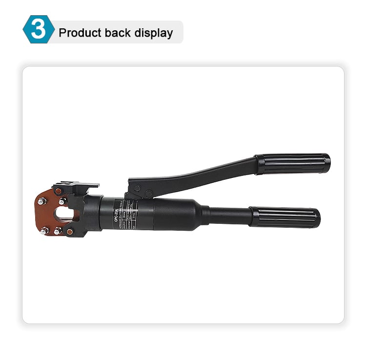 hydraulic steel wire rope cutter cable cutter acsr cutter cpc 20a-6
