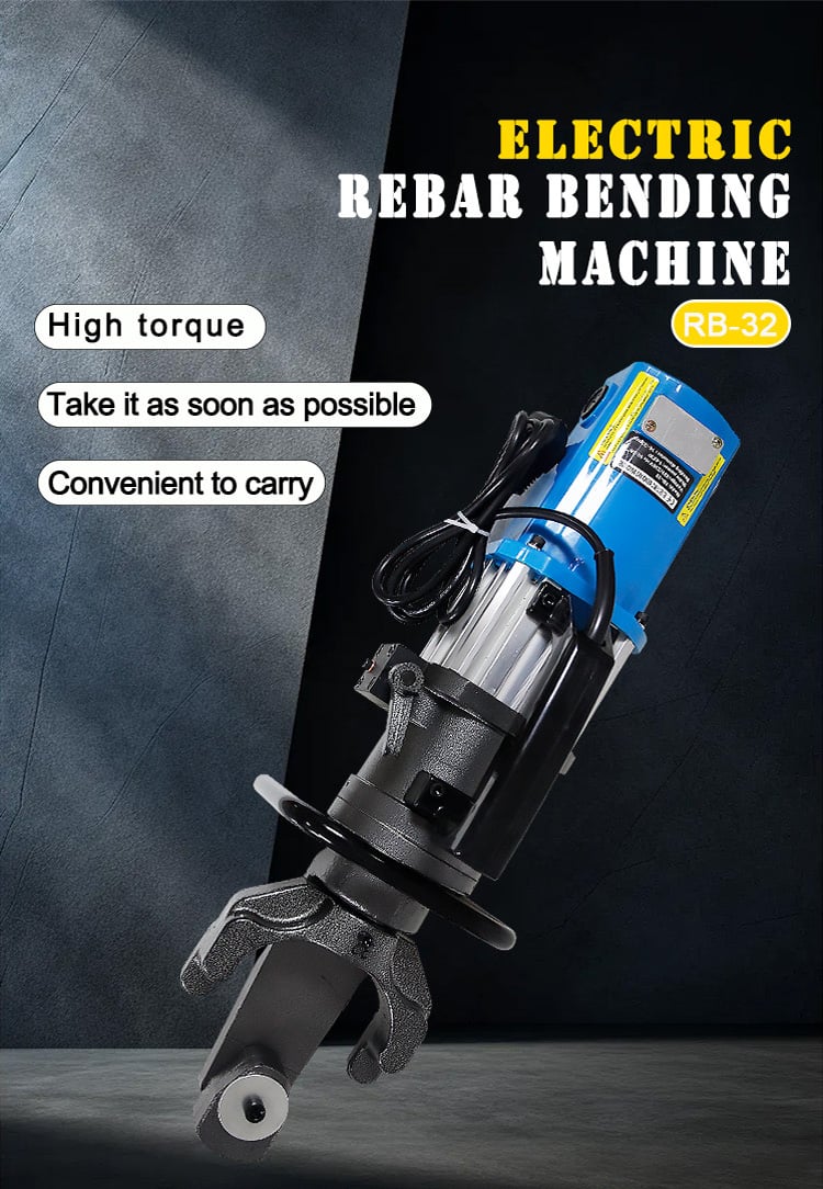 rb 32 hydraulic rebar bender machine construction tool electric rebar bending machine-1