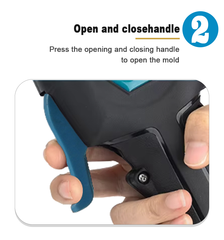ew 50x battery crimping tool electric cold crimping tool terminal small function clamp-7