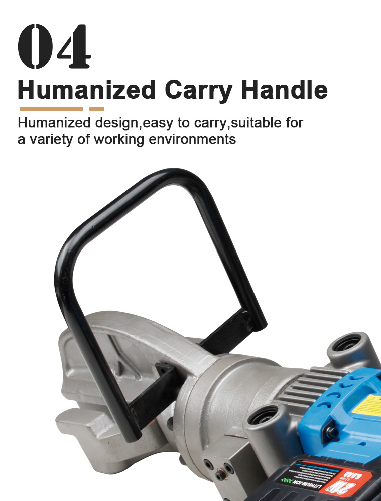 rb 25l portable electric rebar bender steel bar bending machine single operated portable hydraulic rebar bender-8