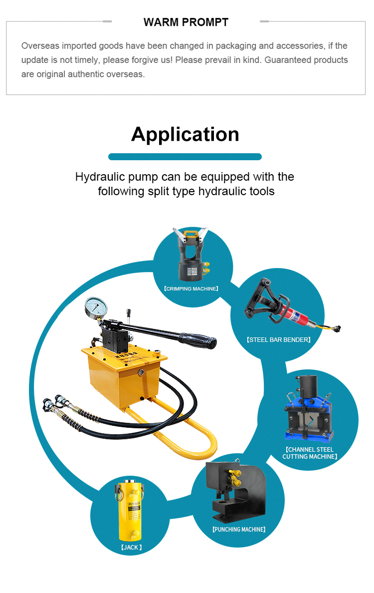 cp 150 double action hydraulic hand pump for industrial use-3