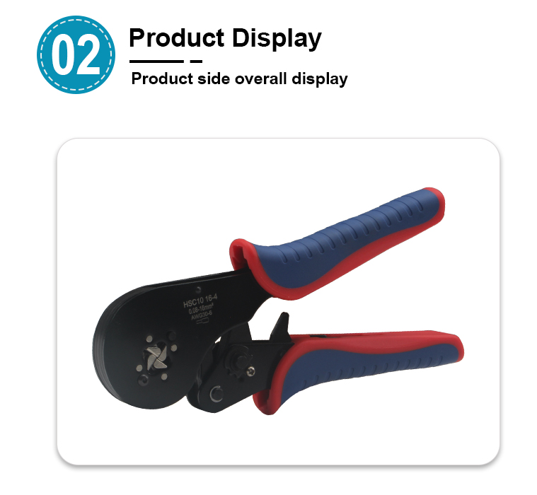 hsc10 16 4a 008 16mm2 26 5awg hand crimping pliers crimper tool end sleeve connectors precision electrical clamps-5