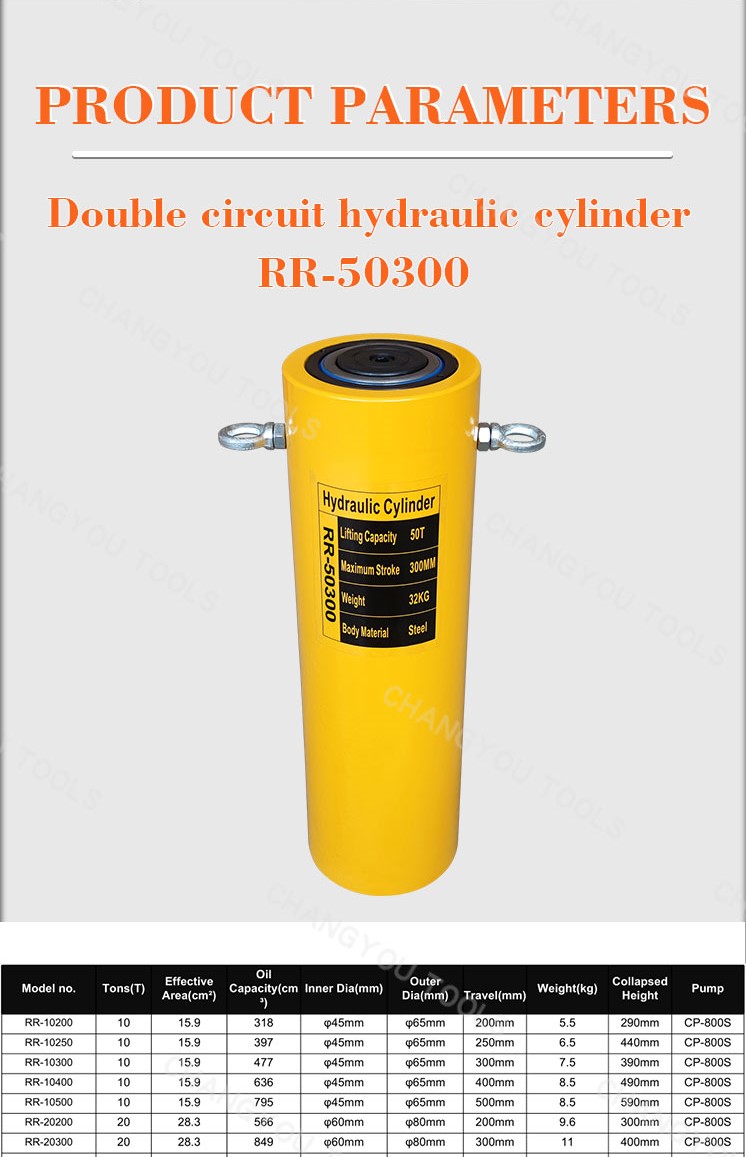 rr 50300 double acting hydraulic lifting jack cylinder-1