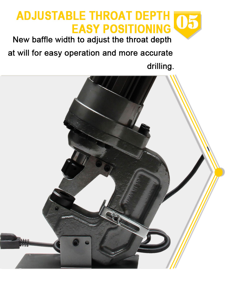 lz 25 channel portable electric hydraulic punch tool angle steel puncher-14