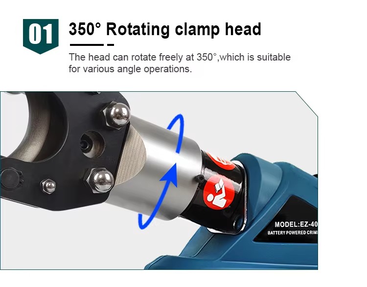 55 cutting crimping 2 in 1 battery electric powered hydraulic tool-6