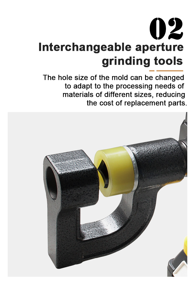 cm 32 rechargeable hydraulic puncher electric hydraulic punching tool-7