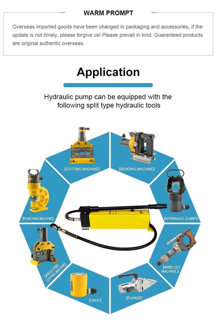 best selling cp 800 hydraulic hand pump and motor competitive price-3