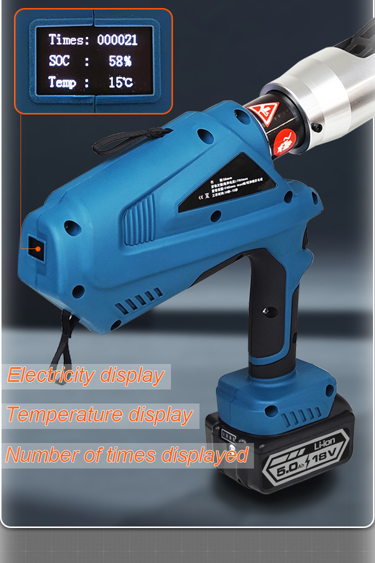 ez 120c high quality 20ton electric battery cutting tool copper cordless cable cutter292-4