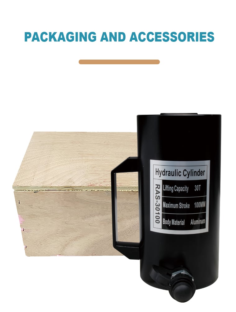 ras 30100 new arrival aluminum single acting lock nut lightweight china hydraulic jack-10