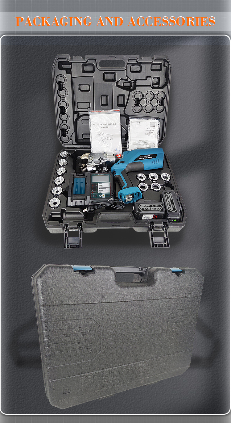 30c cutting crimping 2 in 1 battery electric powered hydraulic tool 30mm cable cutter766-11