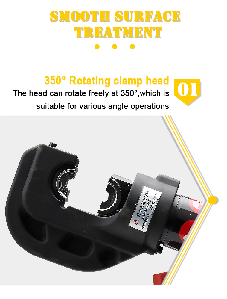 eb 400 brushless battery powered hydraulic cable crimping tool-10