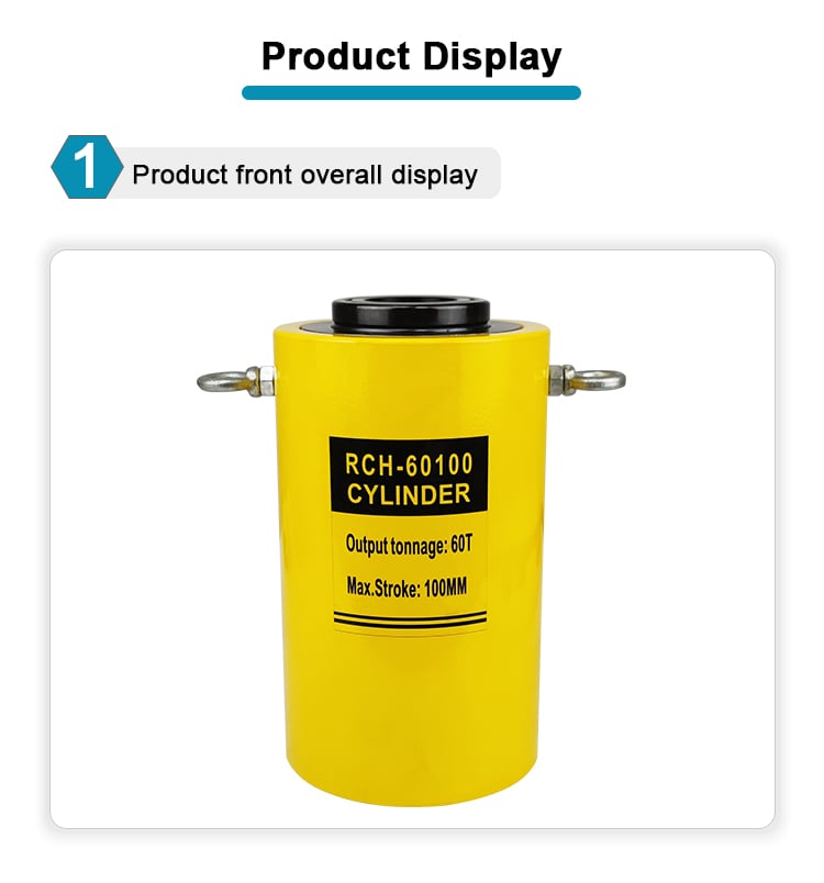 rch 60100 60 ton hydraulic hollow jack cylinders-5