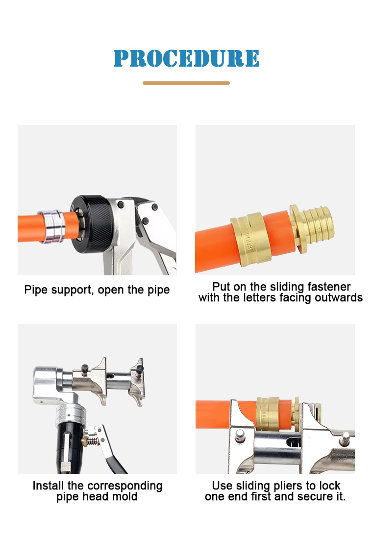ld 1632d hydraulic pipe pressing tool hand pipeline tool copper aluminum tube hydraulic tube pex tool-5