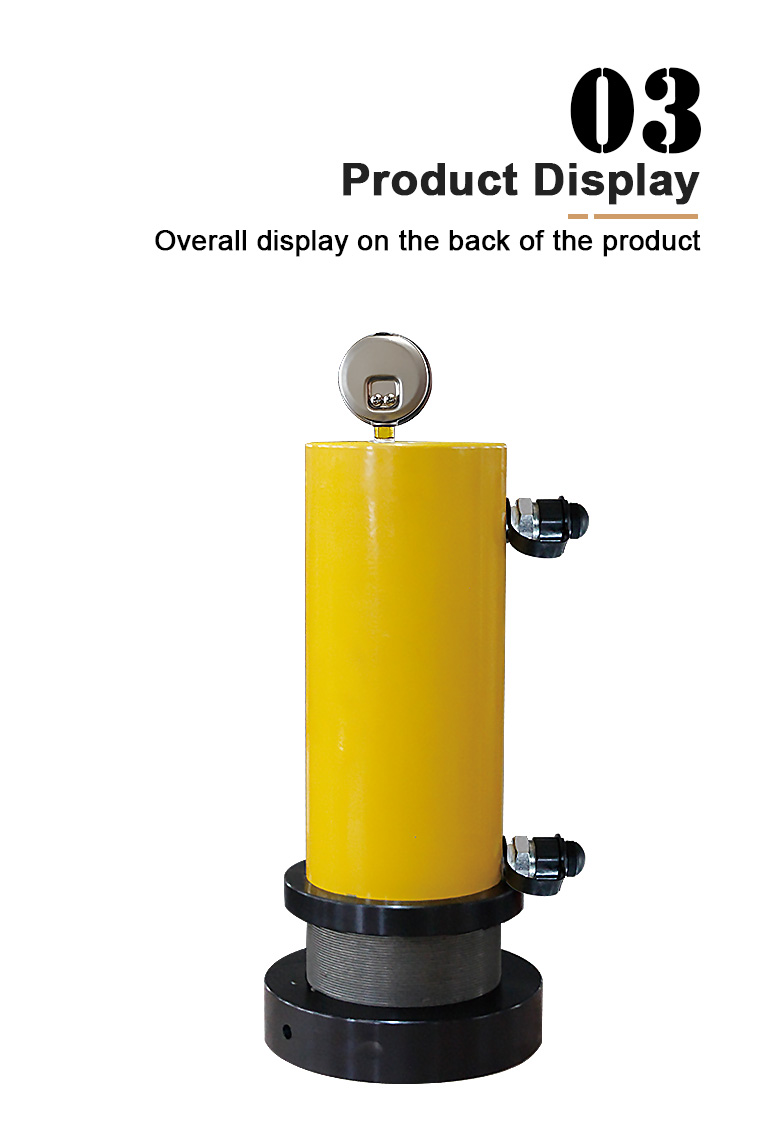 rr 66200 66ton 200mm stroke lock nut hydraulic press cylinder-7