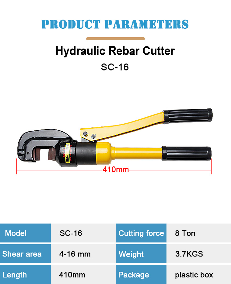sc 16 manual hydraulic rebar cutter-1