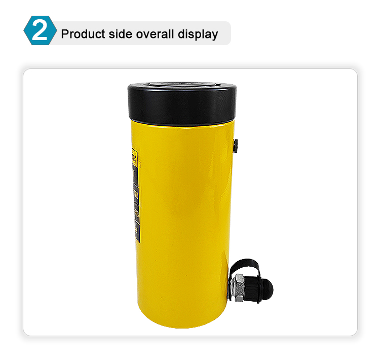 cll 30150 single acting low profile lock nut 30 ton hydraulic cylinder-6