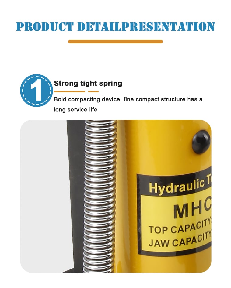 mhc 5 hydraulic toe jack 5ton claw jack-7