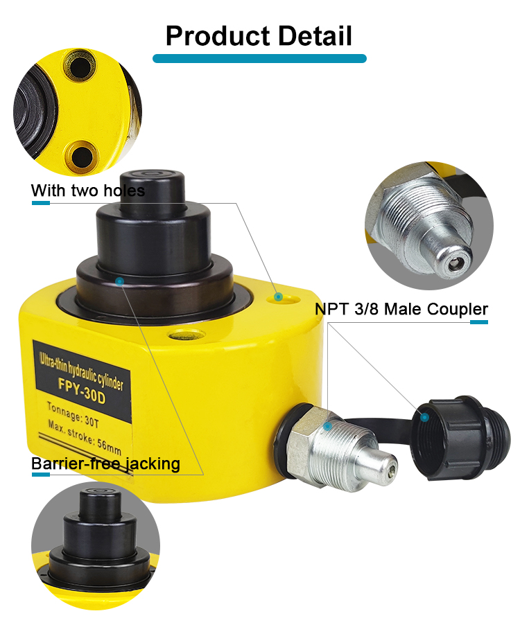 fpy 30d single acting multistage hydraulic cylinder for sale-2