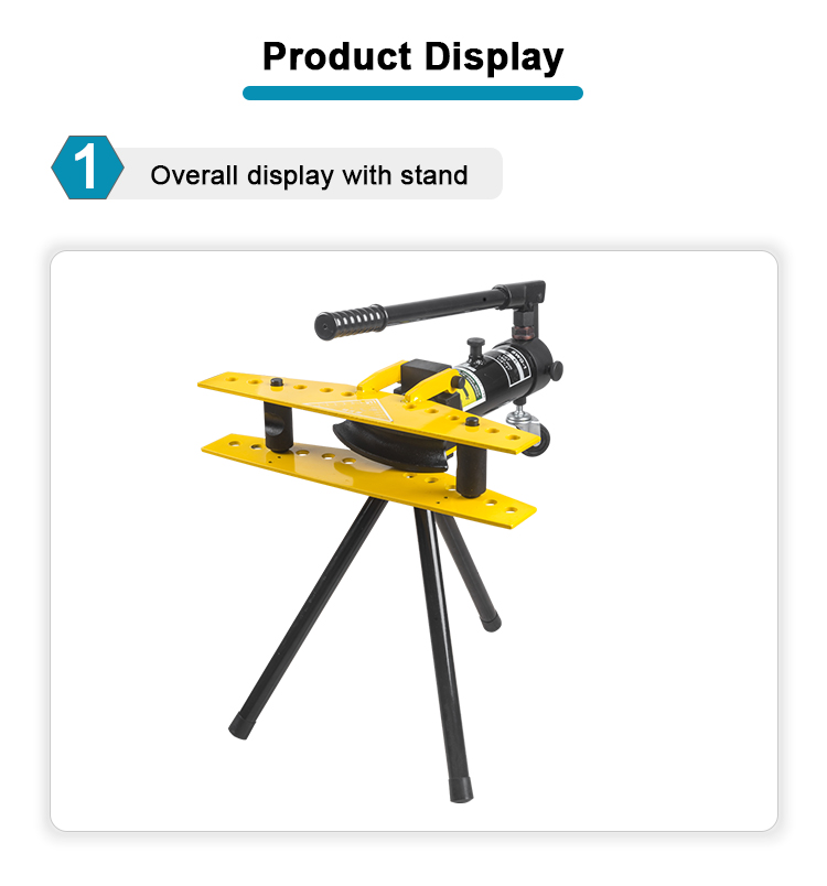 swg 1j electric profile round bending machine pipe bar bender pipe tube bending machine steel bar bender-4