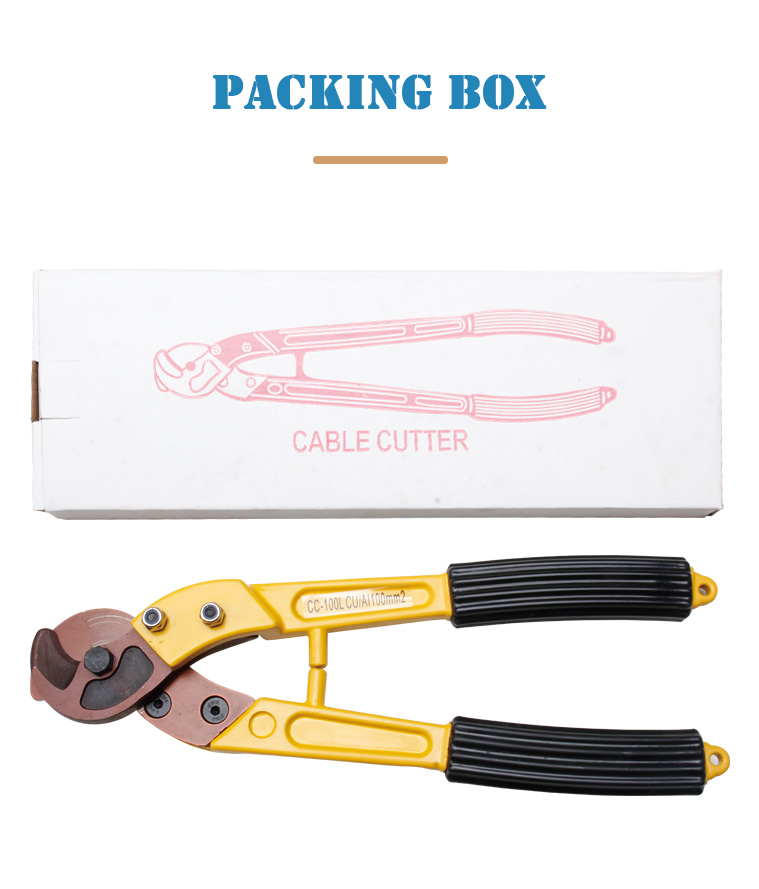 cc 100l ratchet cable cutter 100mm2 hand tools product-11