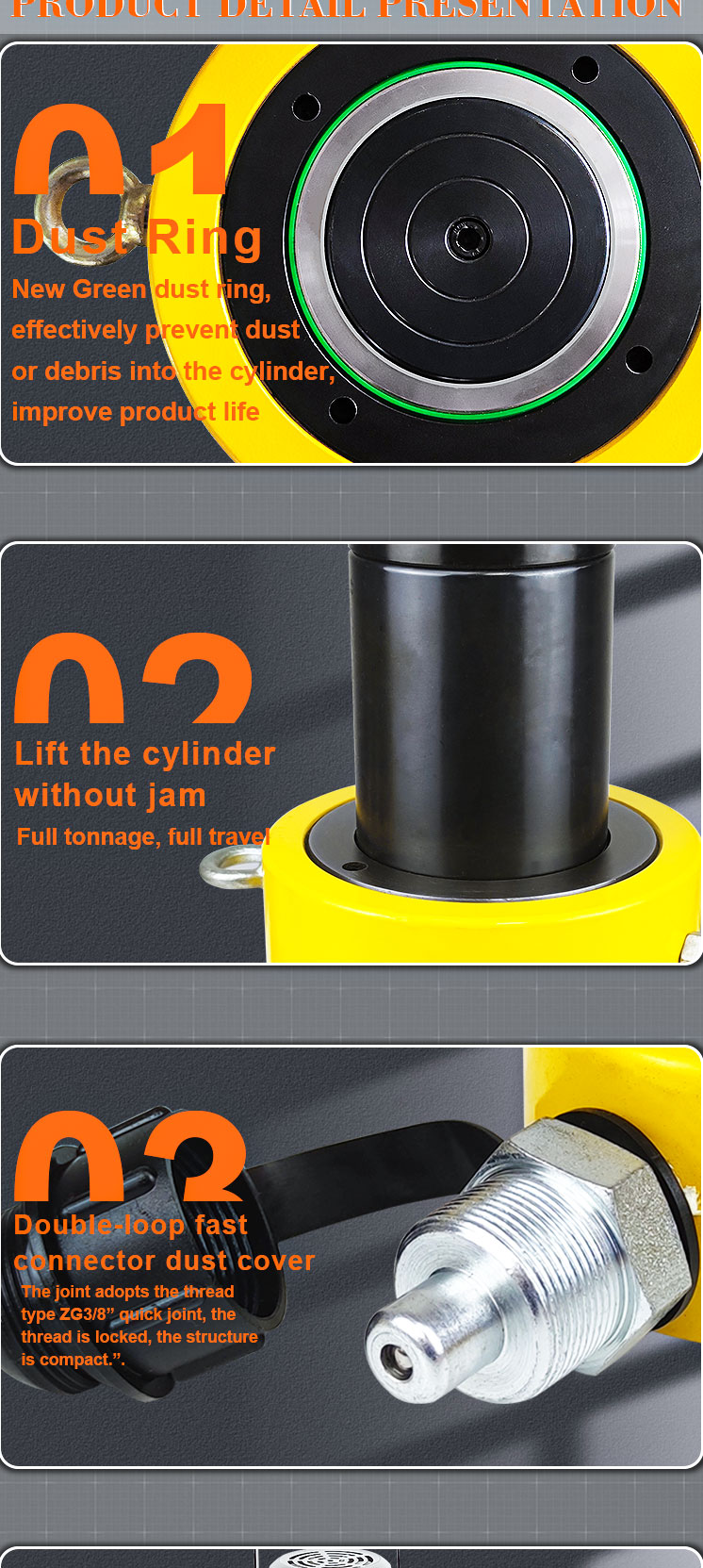 rr 150200 double acting long stroke hydraulic cylinder-7