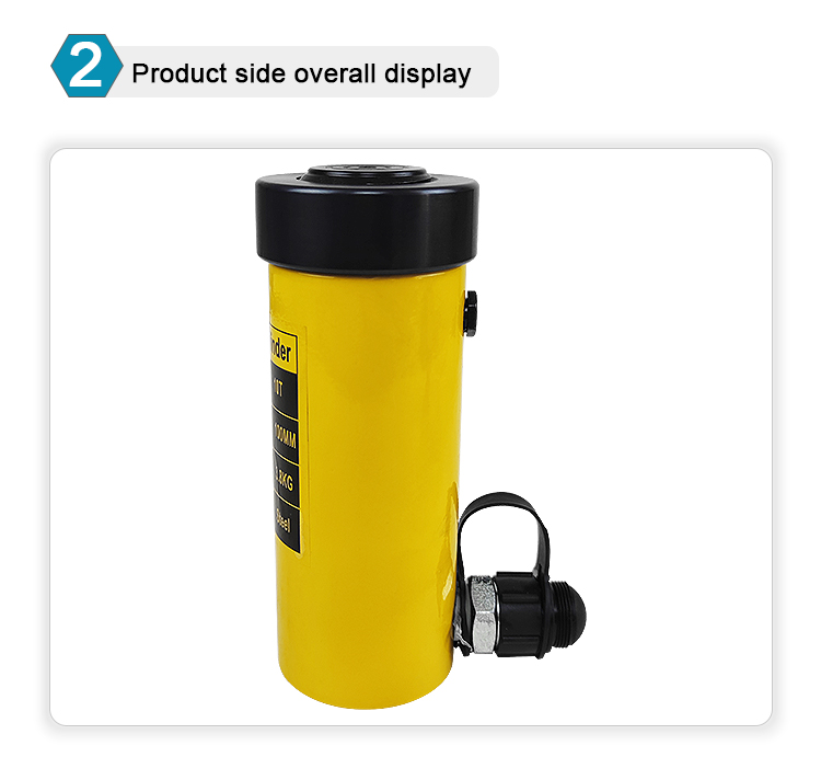 cll 10100 mechanical lock nut hydraulic jack cylinder 10ton-6