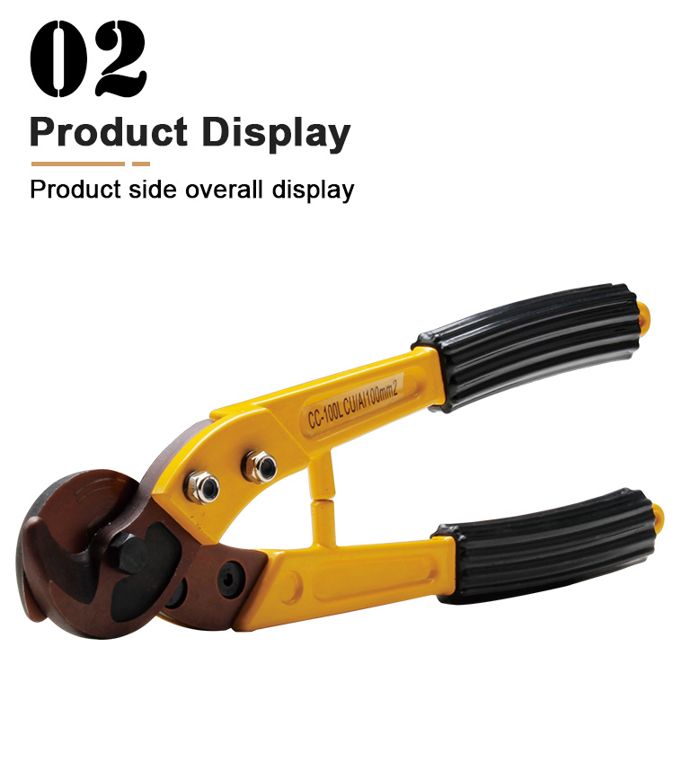 cc 100l ratchet cable cutter 100mm2 hand tools product-6