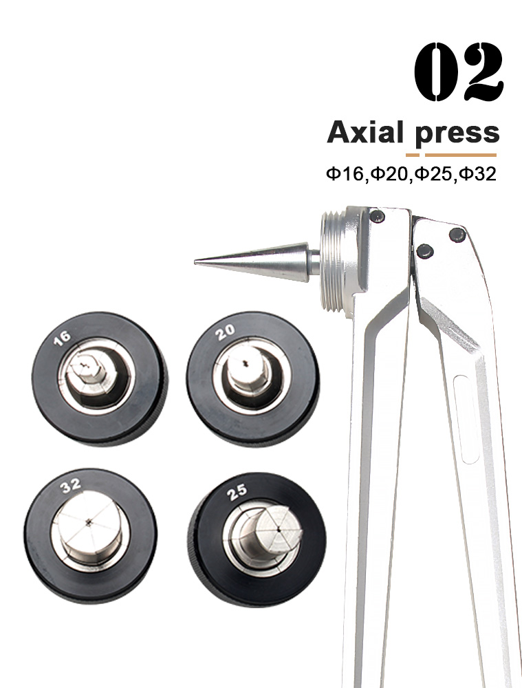 ld 1632d hydraulic pipe pressing tool hand pipeline tool copper aluminum tube hydraulic tube pex tool-7